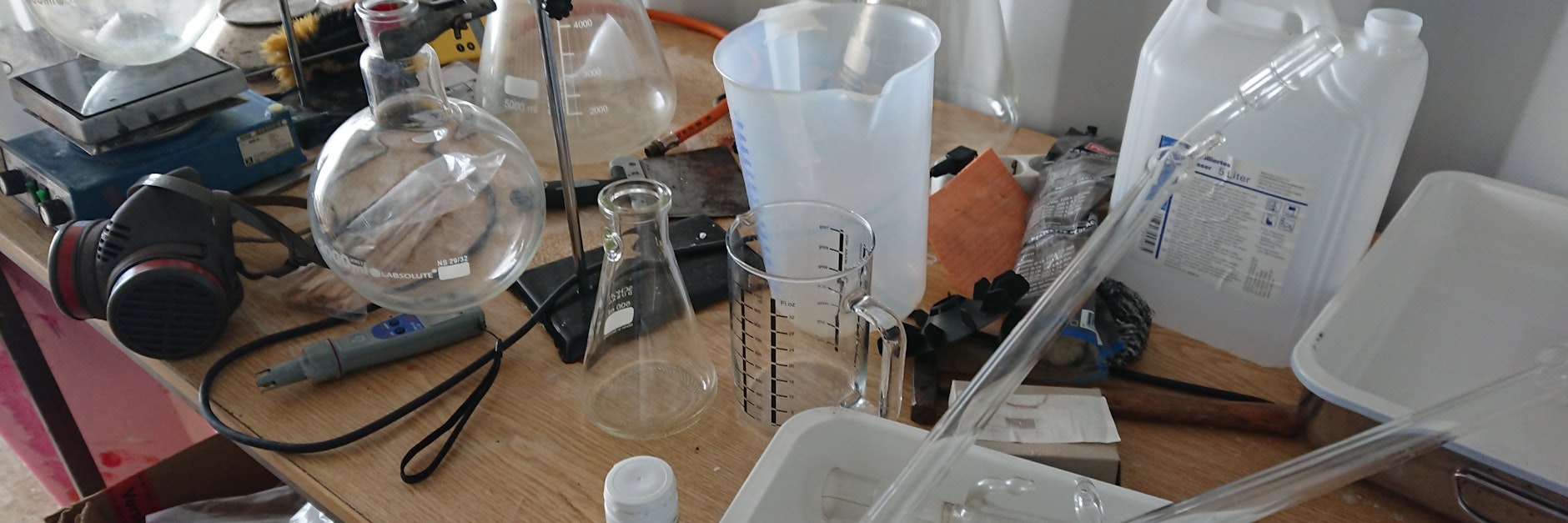 Dieses Drogenlabor hob die Polizei aus.