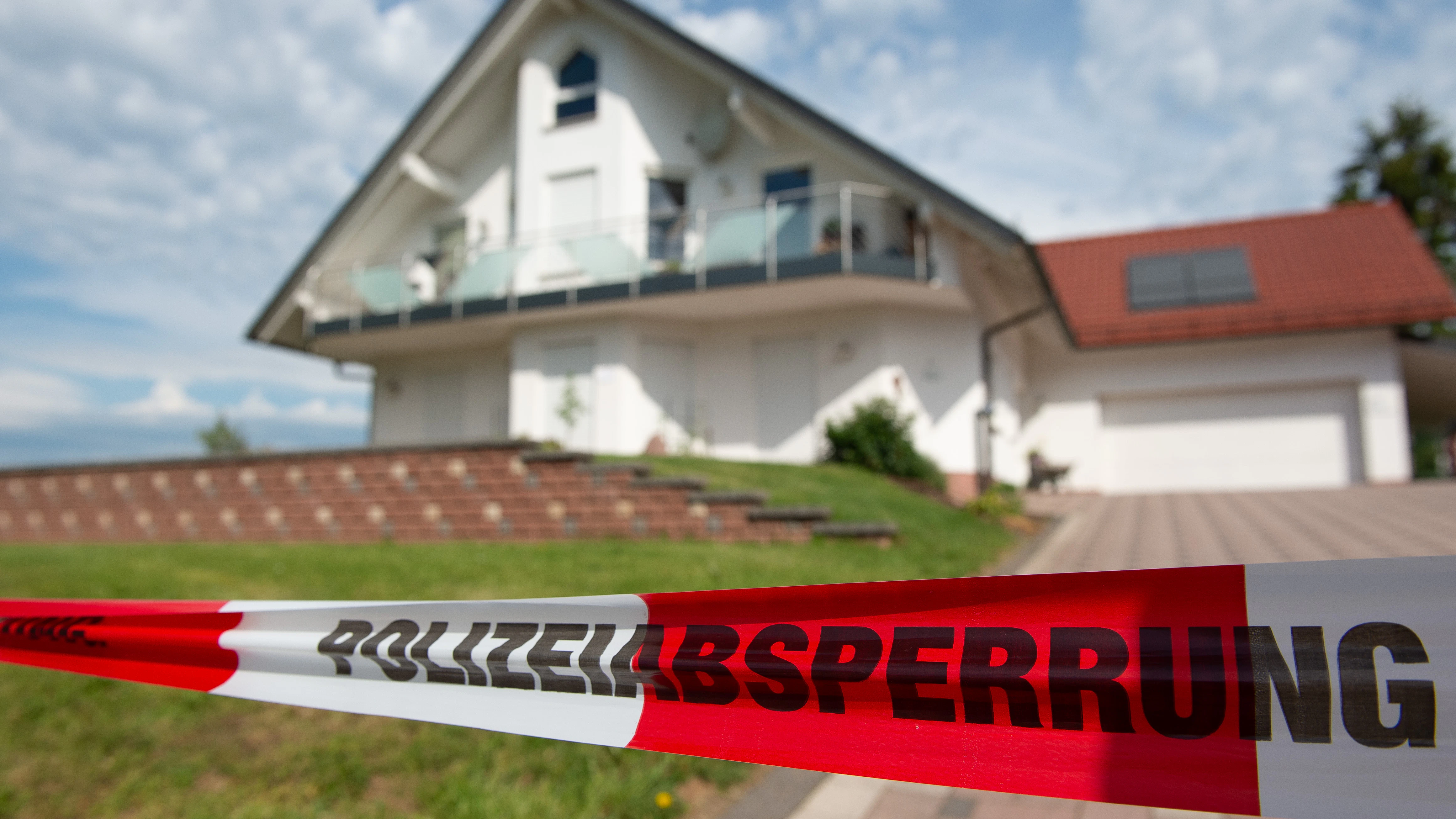 Hessen, Wolfhagen. Das Haus des ermordeten Kasseler Regierungspräsidenten Walter Lübcke.&nbsp;