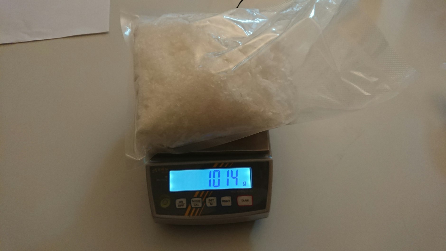 In solchen Tüten waren die Drogen.