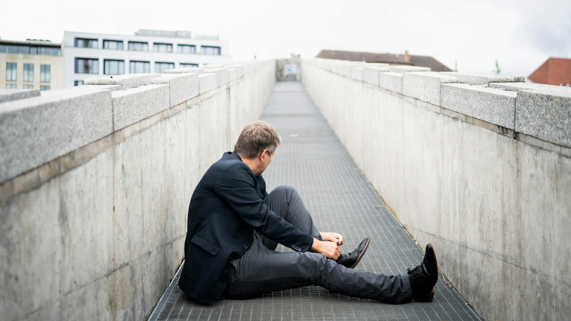 Robert Habeck in Berlin-Mitte.