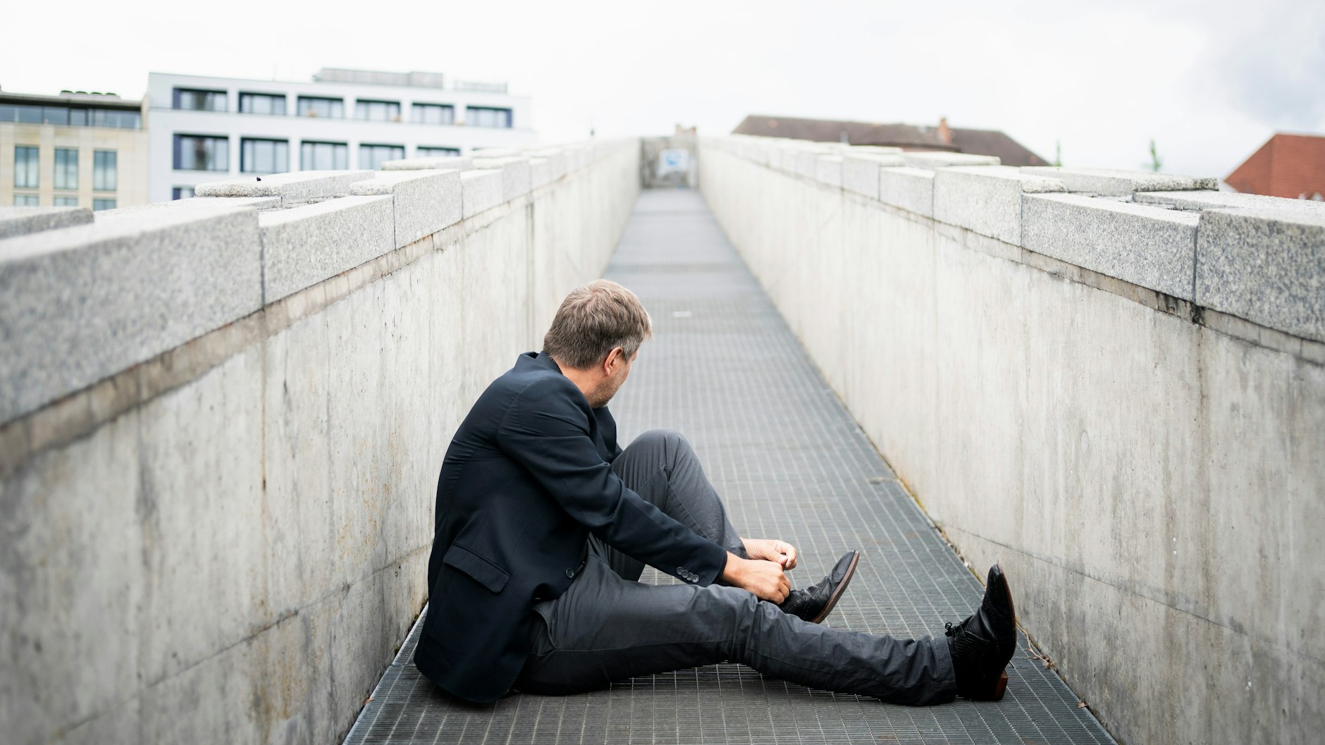 Robert Habeck in Berlin-Mitte.