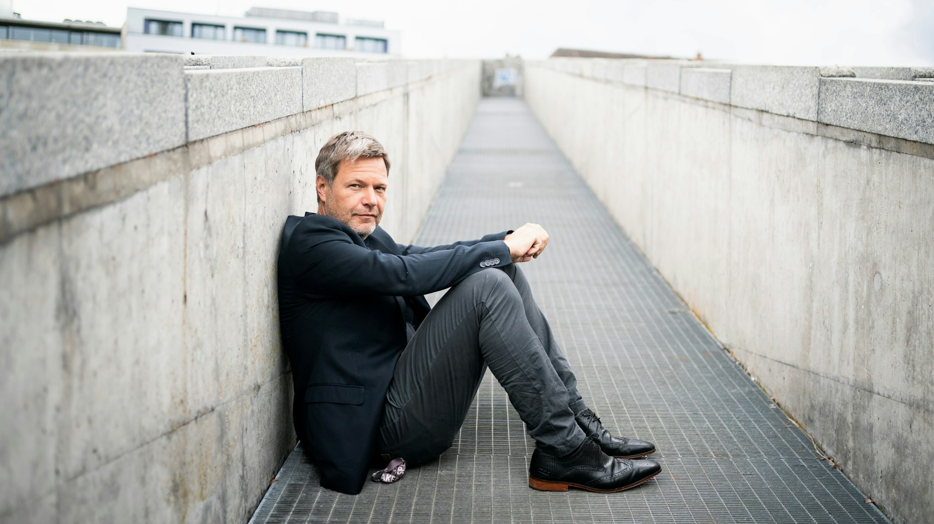 Robert Habeck im Invalidenpark in Berlin.