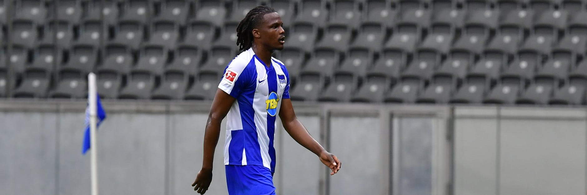 Herthas Dedryck Boyata war der Unglücksrabe des Spiels. Nach seinem Platzverweis kippte das Spiel.