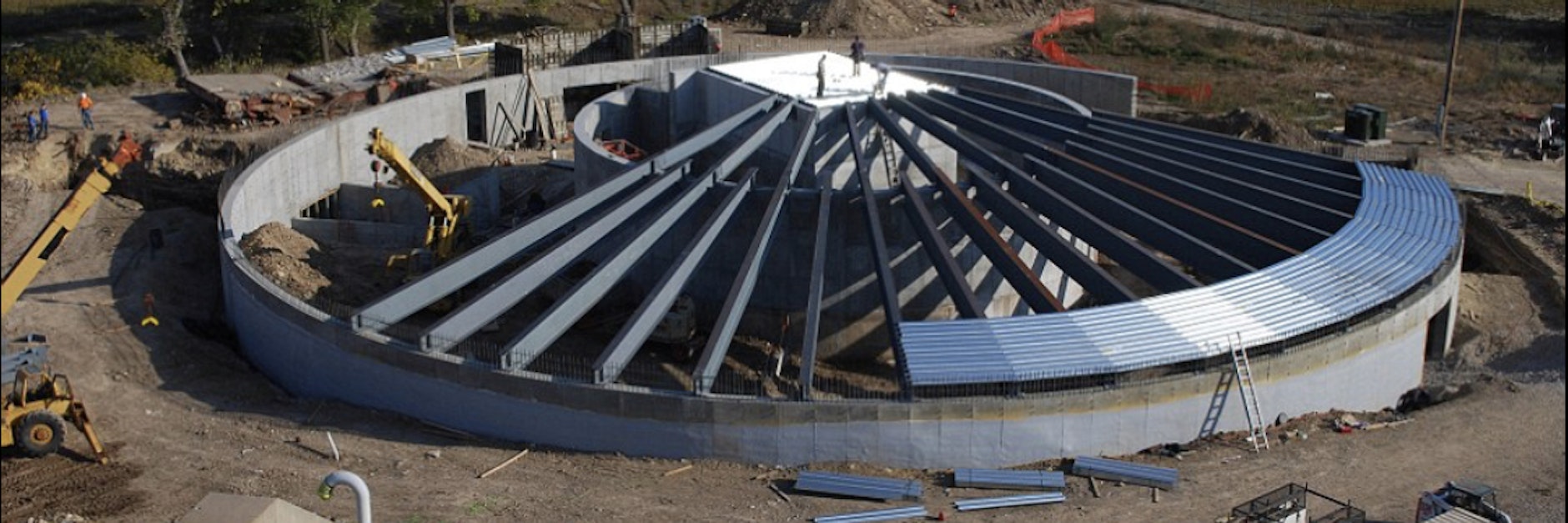 Der Luxus-Bunker mit 15 Stockwerken unter der Erde ist im Bau.