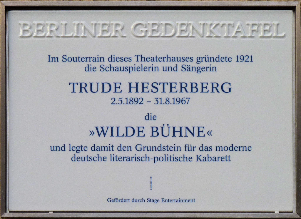 Heute und gestern – die Kantstraße in Doppelbelichtung