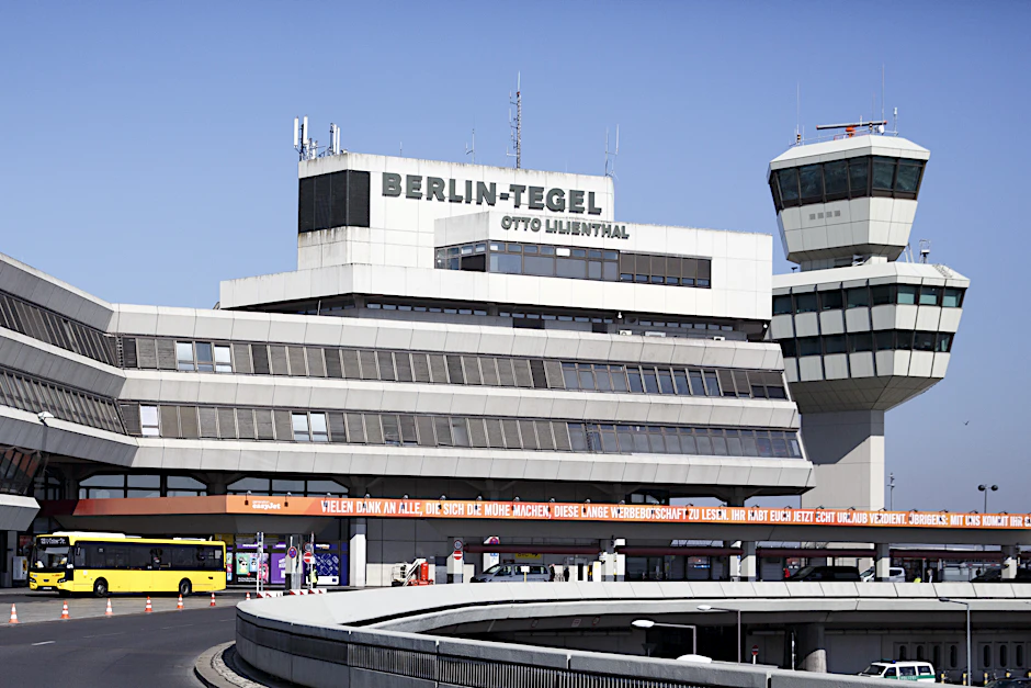 Der Flughafen Tegel im Jahr 2020.<br>