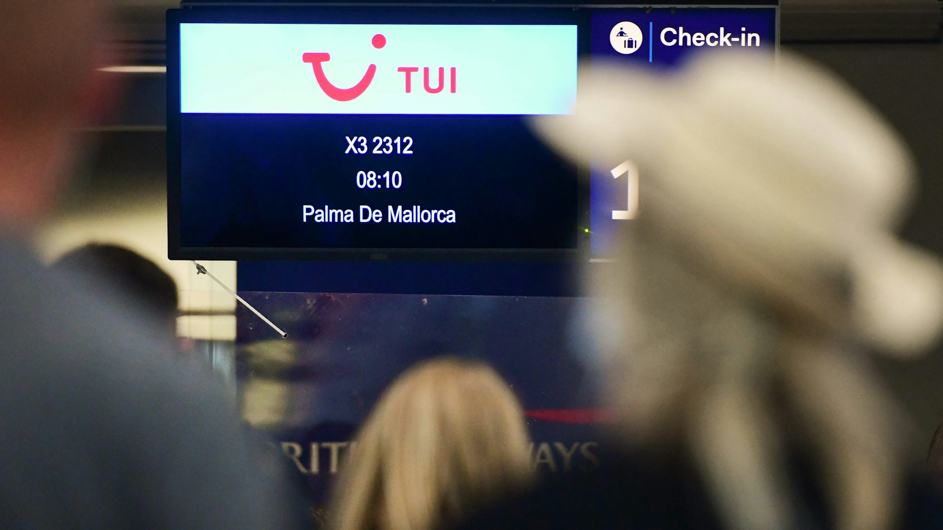 Um kurz nach acht ging es vom Flughafen Düsseldorf in Richtung Mallorca.