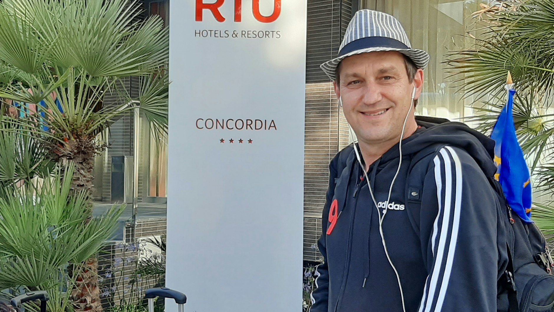 Olaf Gruß kommt eigentlich immer zum Fußball gucken nach Mallorca. Jetzt fühlt er sich wie ein Pionier.