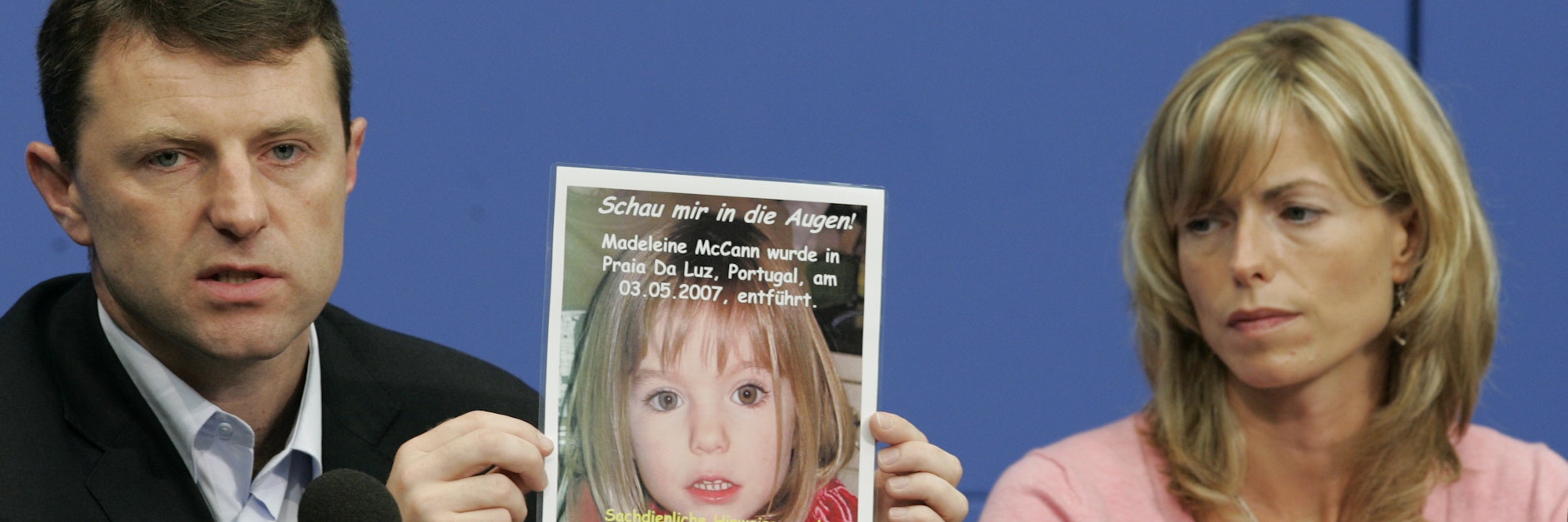 Kate und Gerry McCann bei einem der vielen Suchaufrufe: Hier 2012 in London. Seit 2007 suchen sie nach ihrer Tochter Maddie.