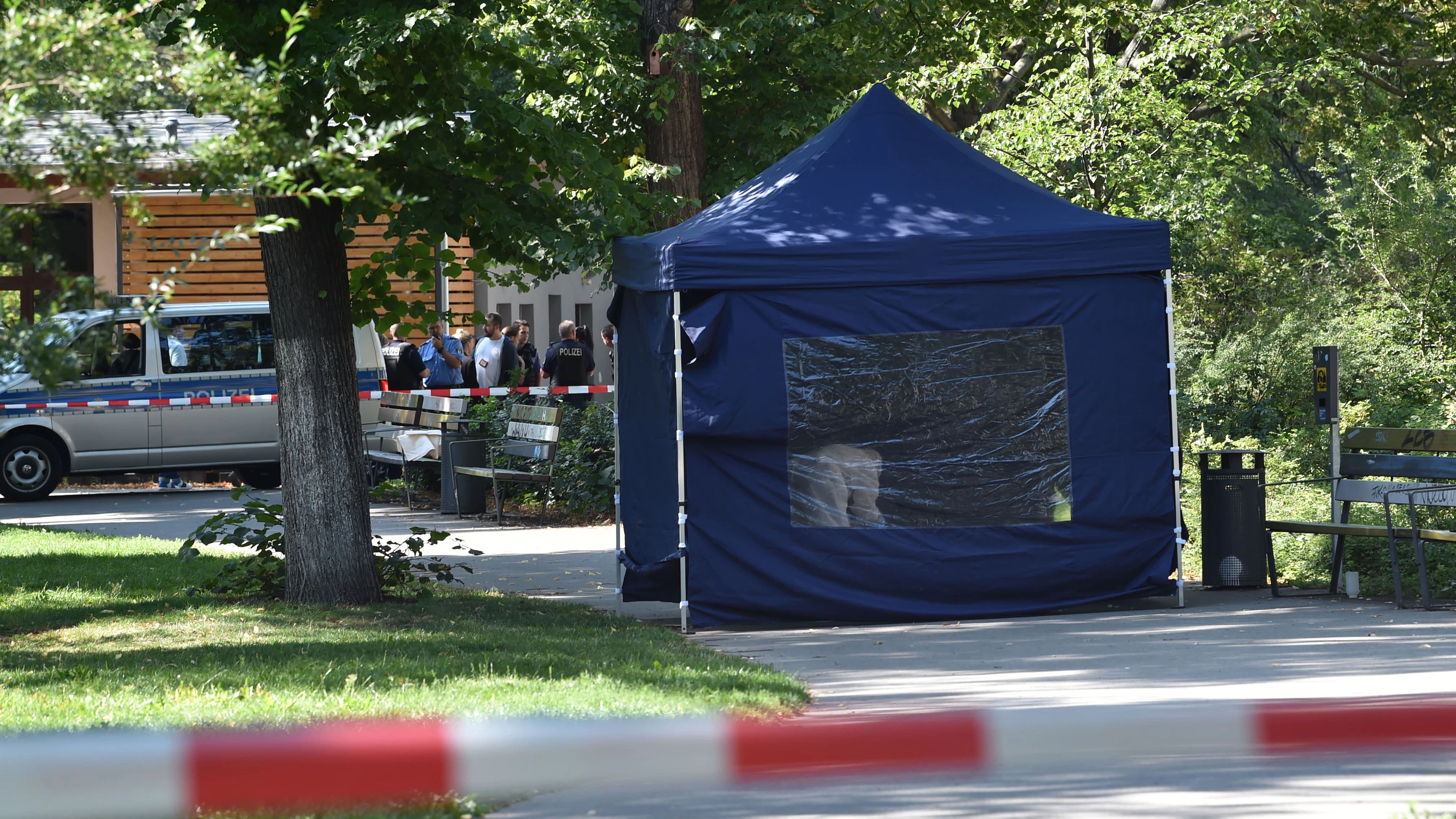 Der Tatort im Tiergarten im Sommer 2019.