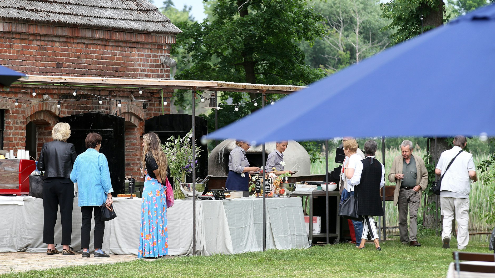 Natur, Kultur und Genuss bei der Eröffnung des Skulpturenparks Schwante.