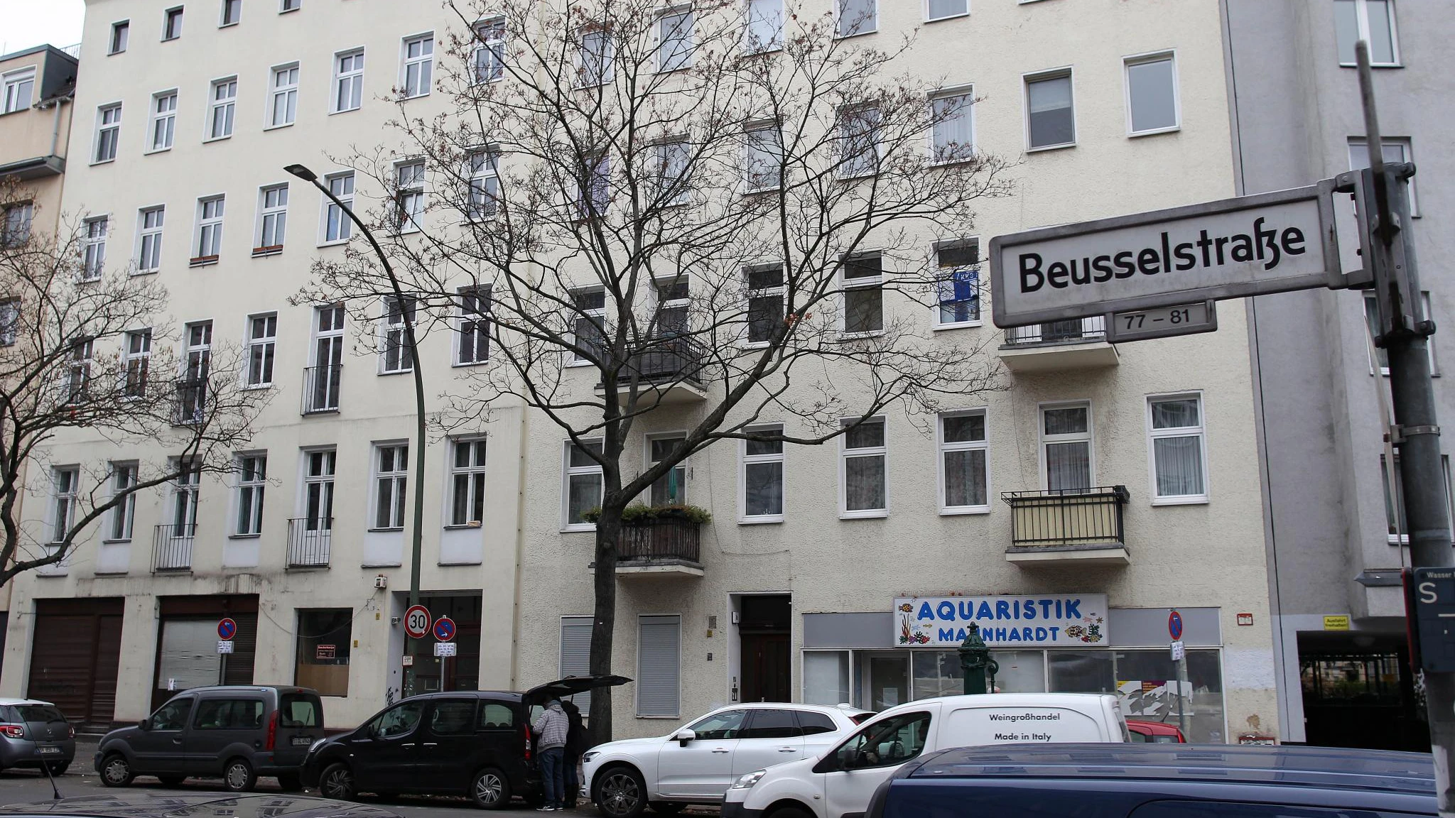 Eines der viele Aspire-Häuser in Moabit.