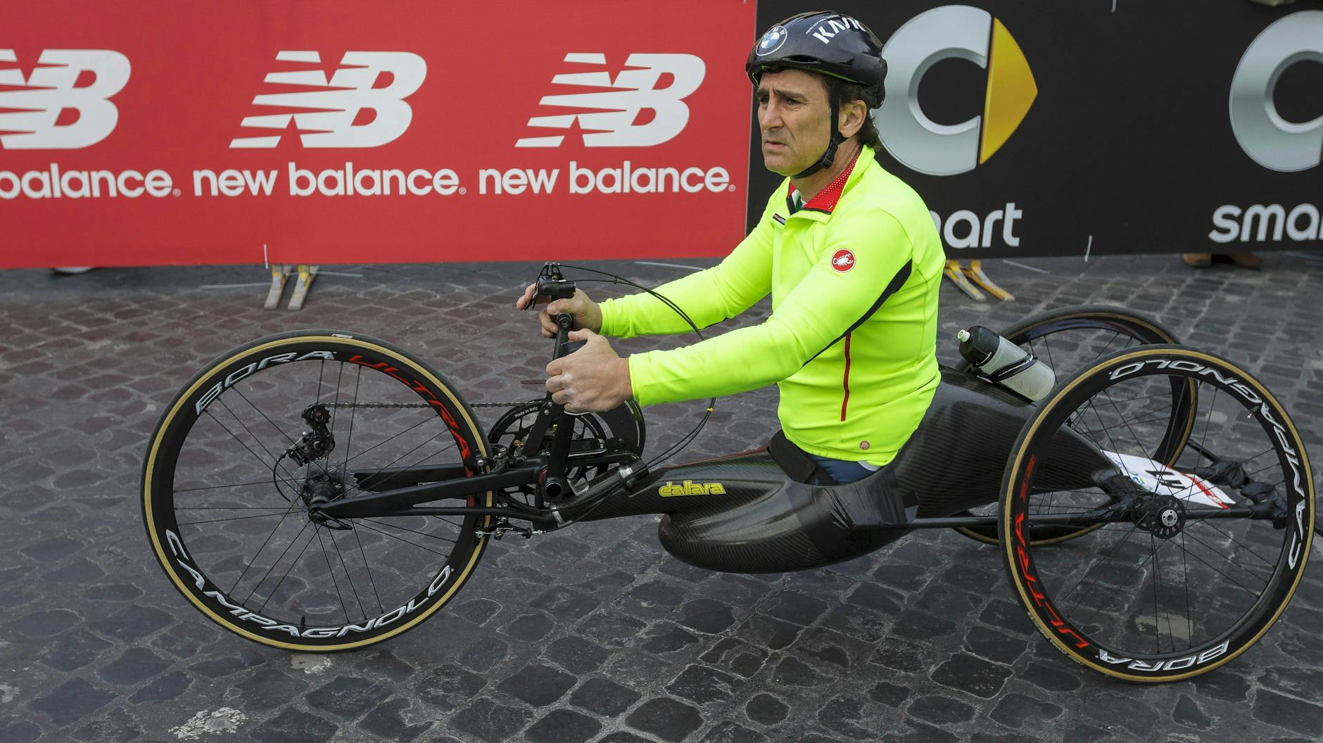 Alessandro Zanardi in seinem Handbike. Ein Rennen in der Toskana wurde ihm zum Verhängnis.