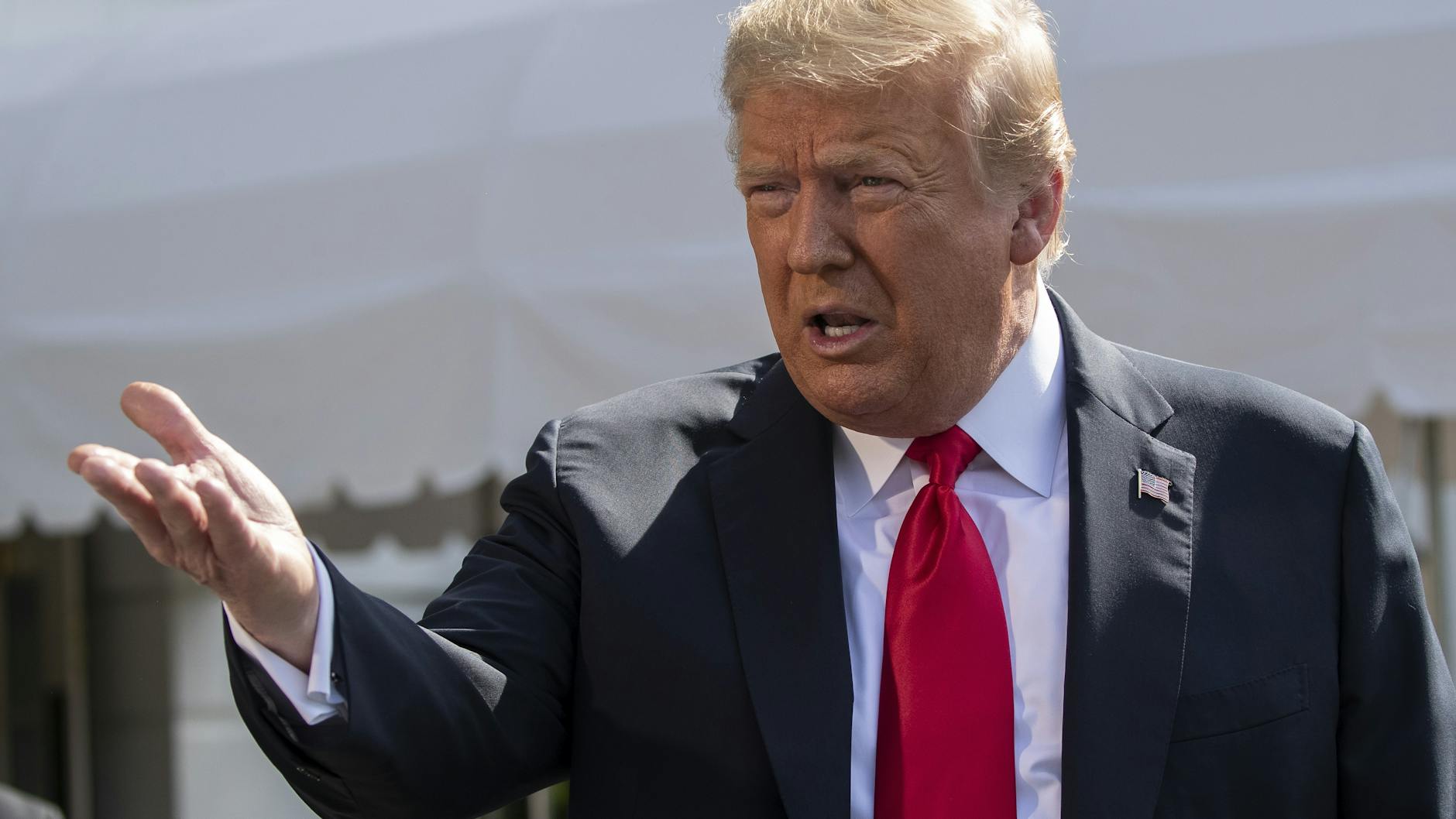 US-Präsident Donald Trump wurde von Twitterr missbräuchliches Verhalten vorgeworfen.