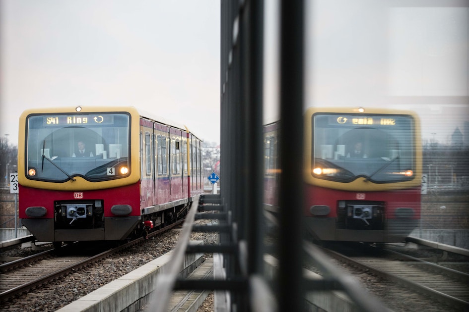 Berliner Ringbahn im Süden einen Monat lang gesperrt