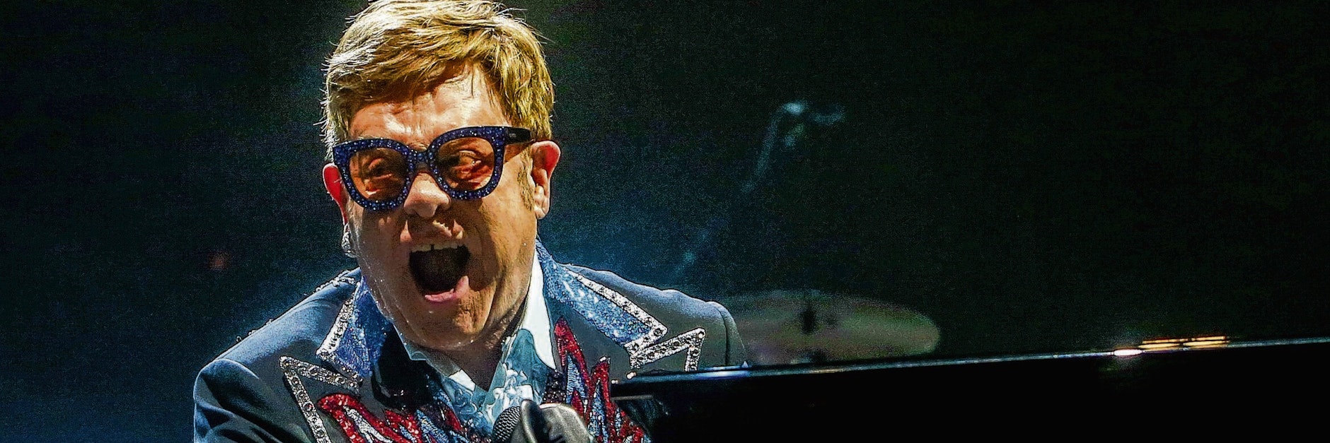 Elton John singt auf einem Konzert in der spanischen Hauptstadt.&nbsp;