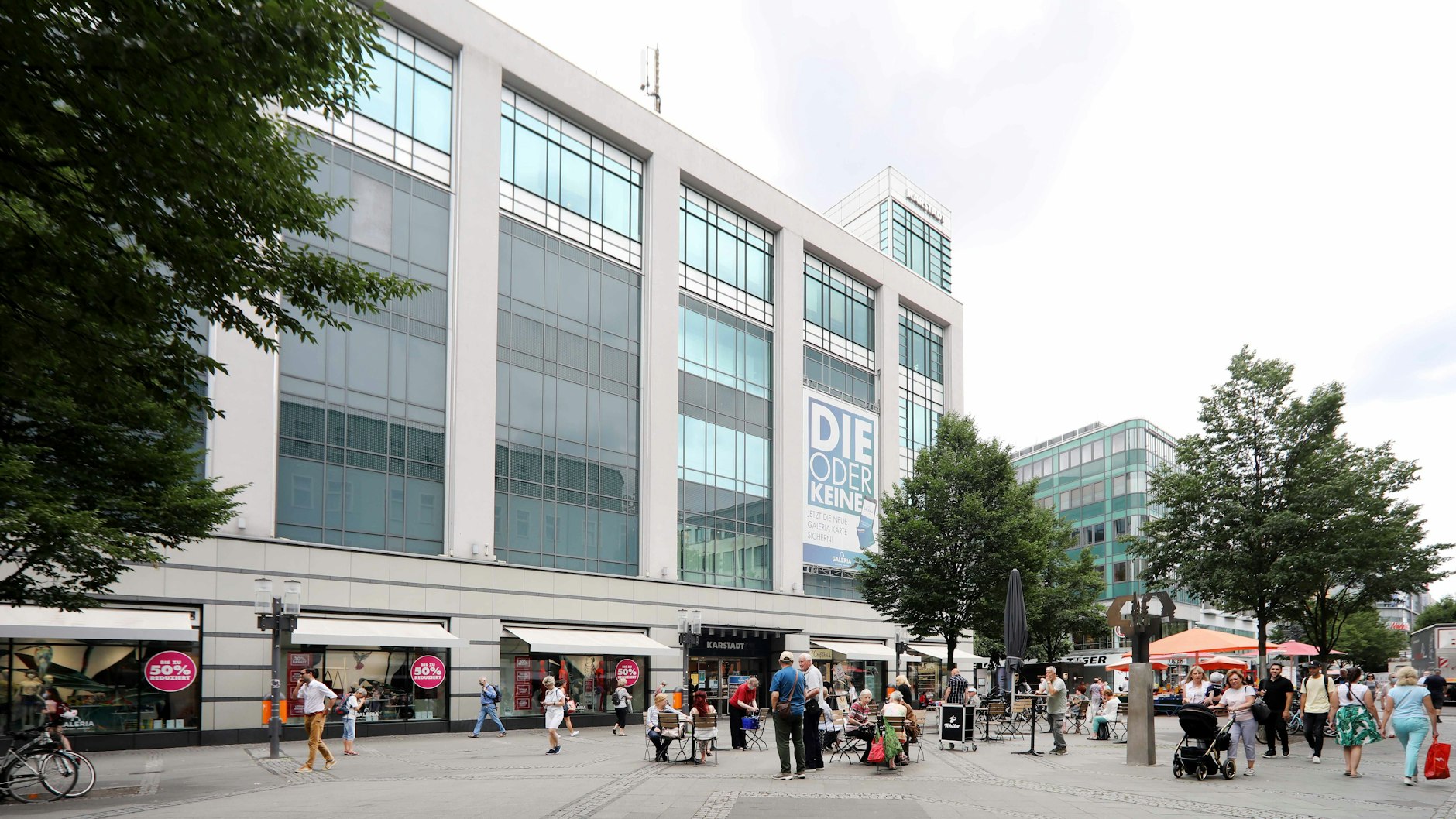 Karstadt in der Wilmersdorfer Straße in Berlin-Charlottenburg.
