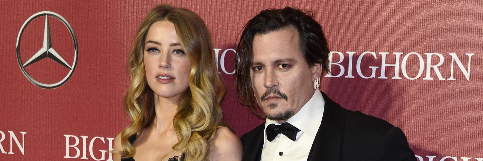 Amber Heard und ihr damaliger Ehemann beim Palm Springs International Film Festival in Kalifornien