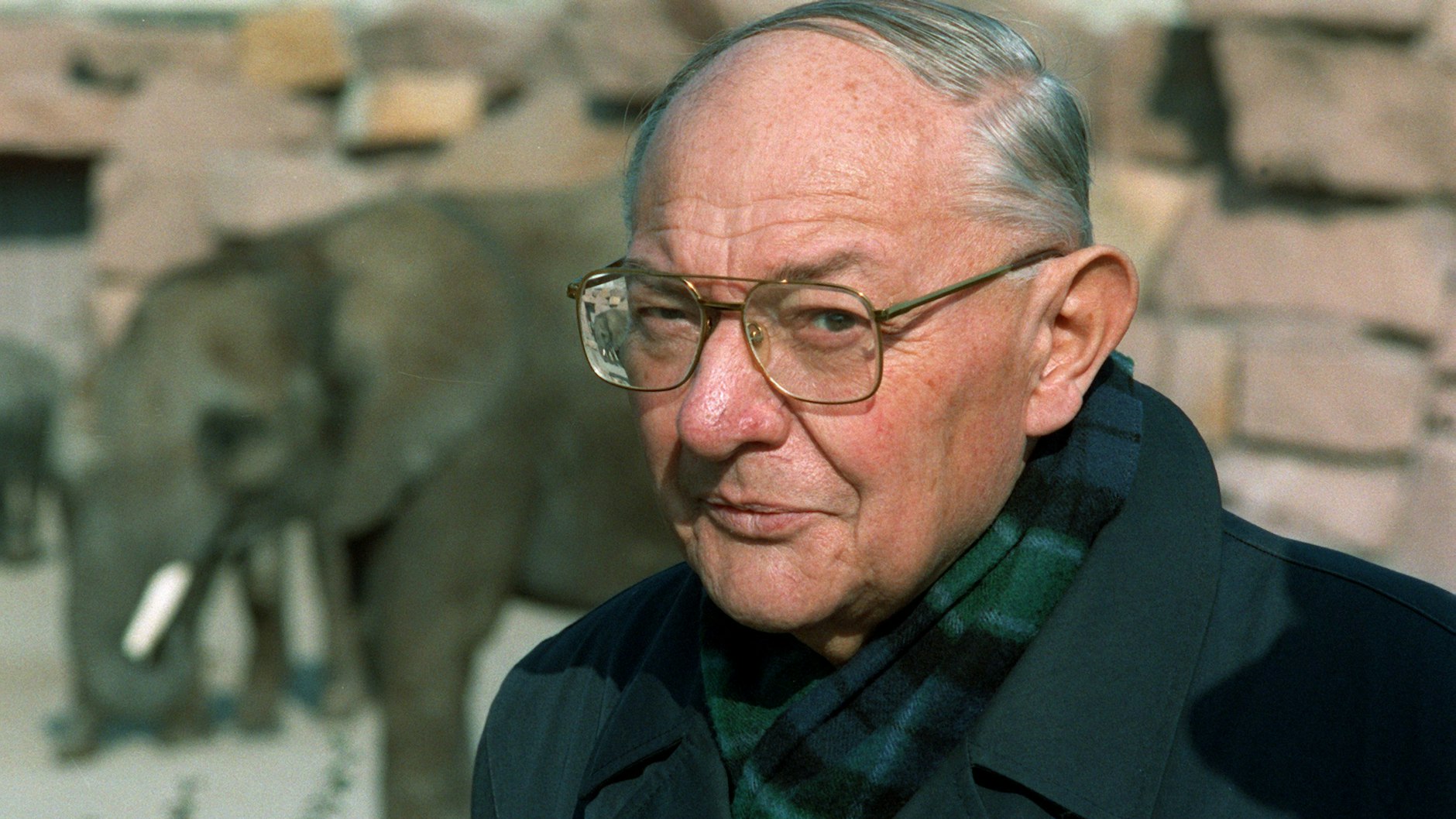 Unvergessen: Prof. Heinrich Dathe, der den Tierpark Berlin gründete, bis 1990 Direktor war.