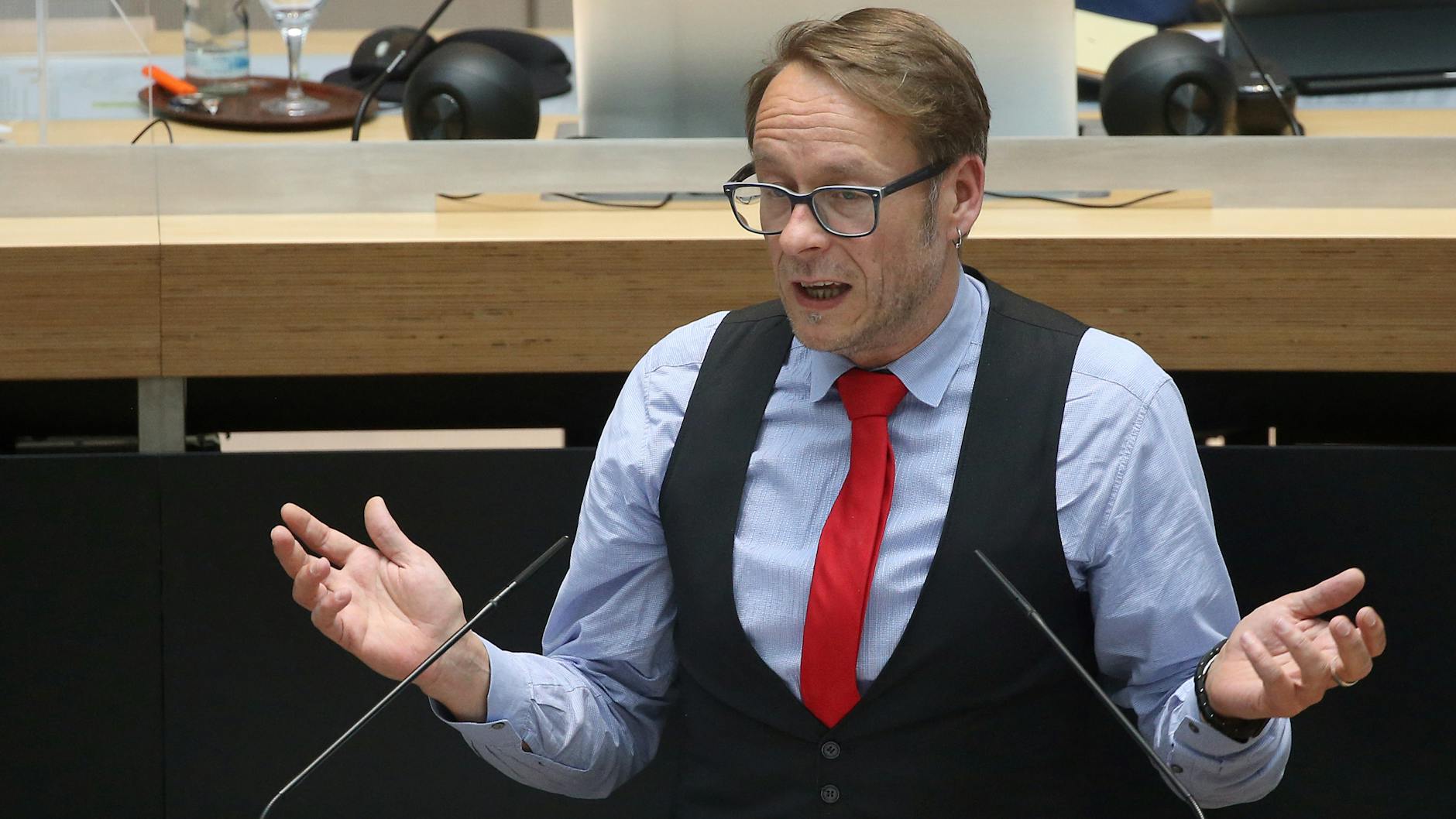 Neuer Chef der Linke-Fraktion: Carsten Schatz. 