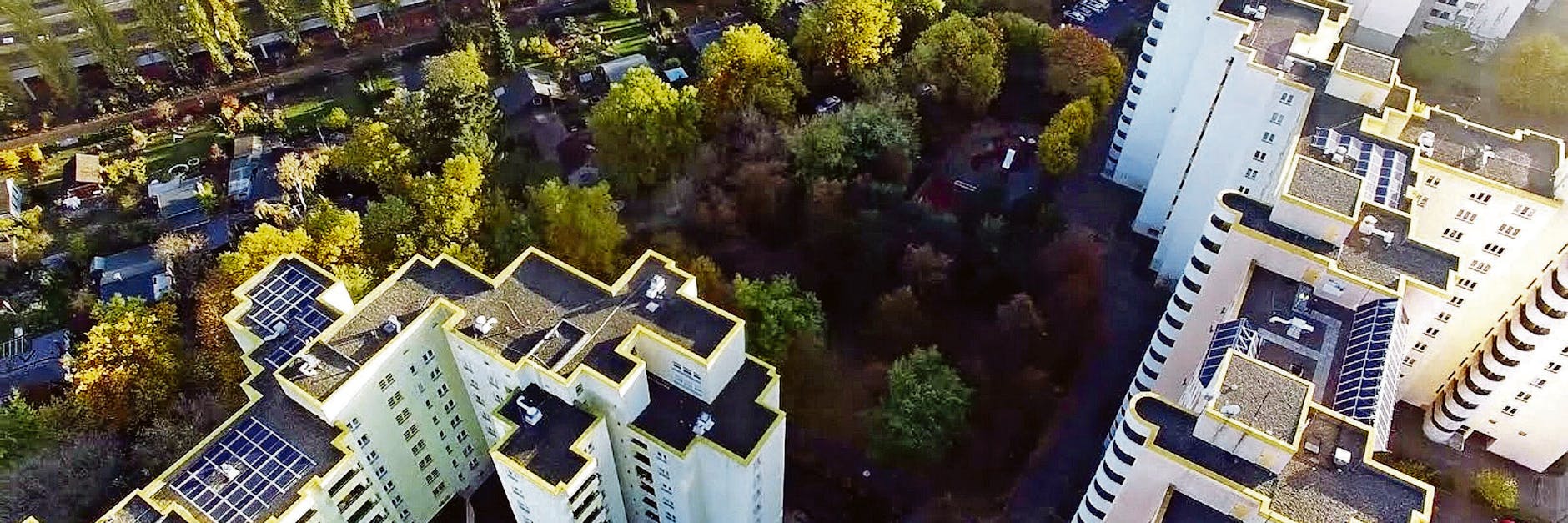Wohnungen der städtischen Gewobag am Blasewitzer Ring in Spandau.