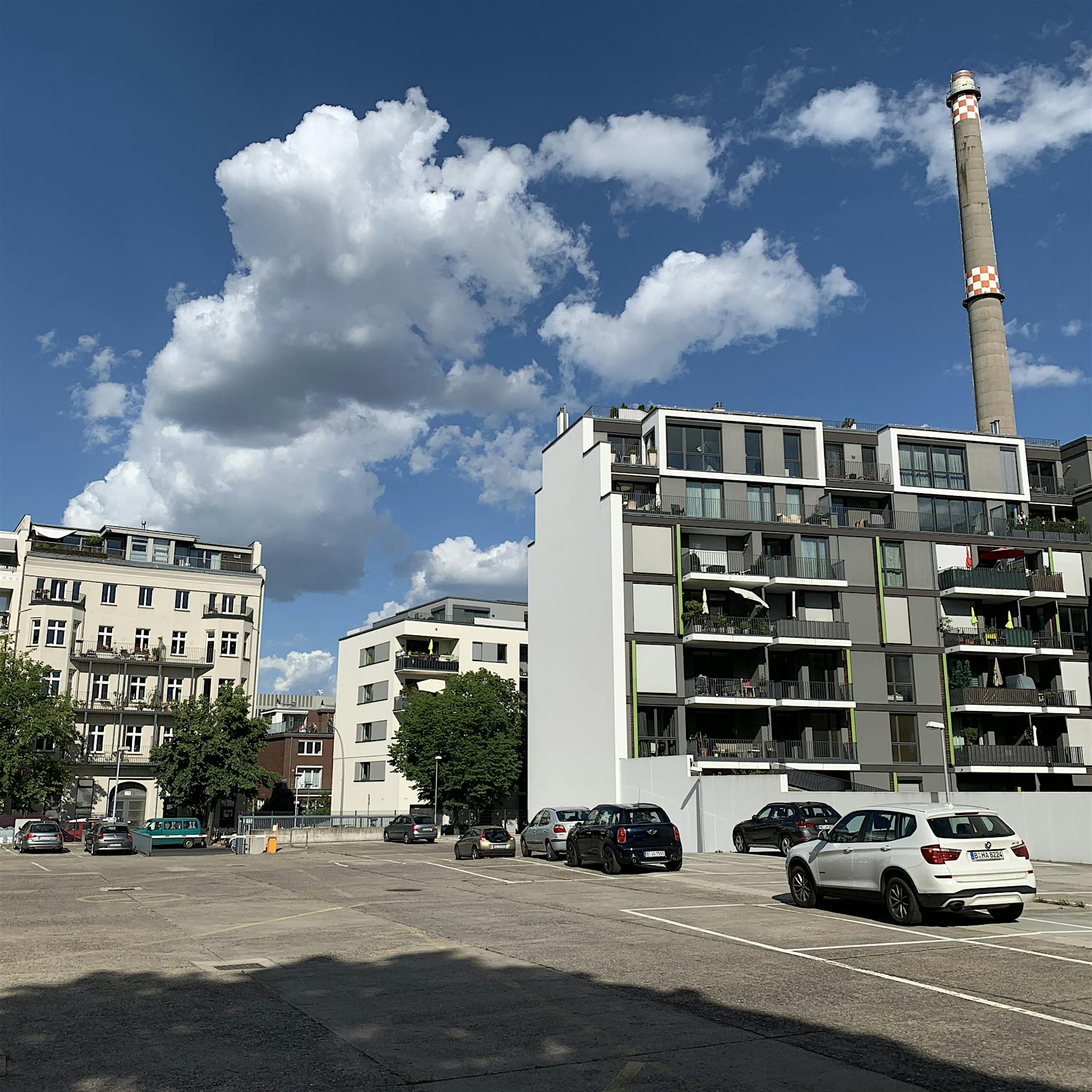 Grundstückskampf in Mitte