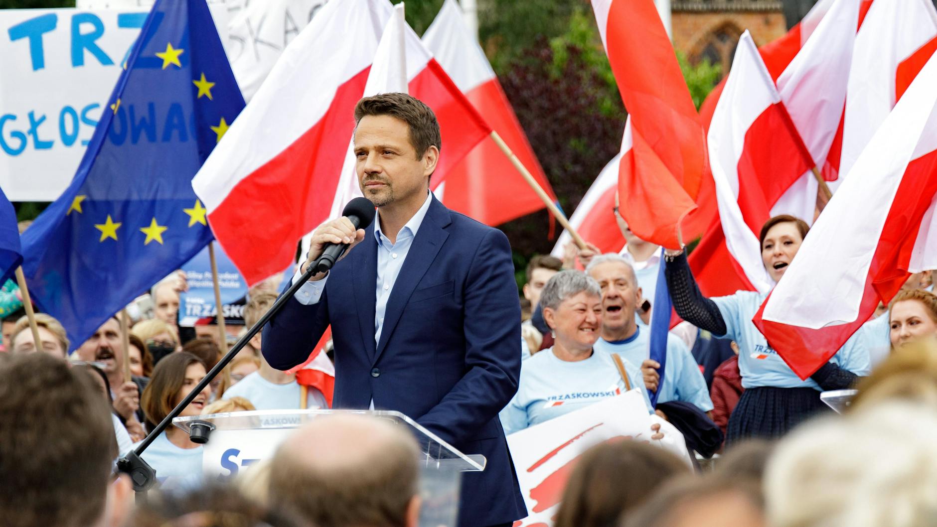 Rafal Trzaskowski ist der Hoffnungsträger liberaler Wähler, die vom Machtmonopol der PiS-Partei genug haben.