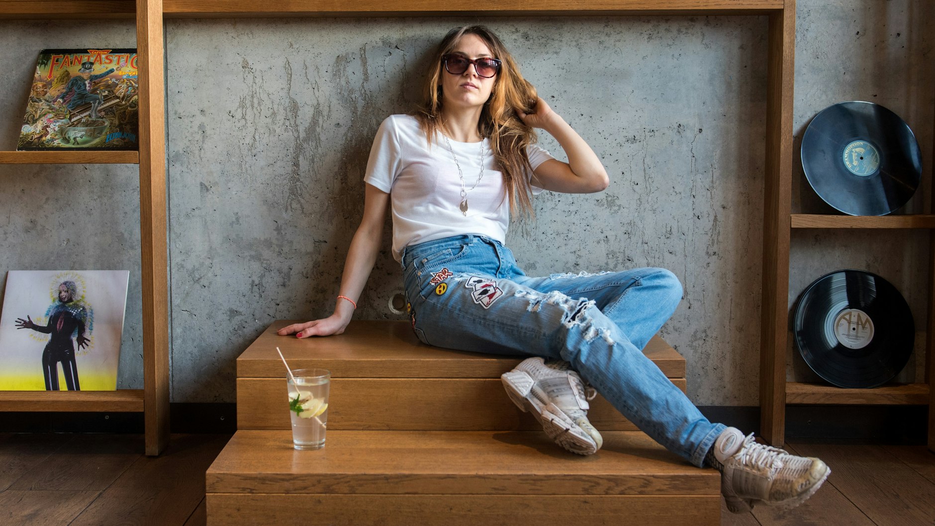 Die Rapperin Haiyti.