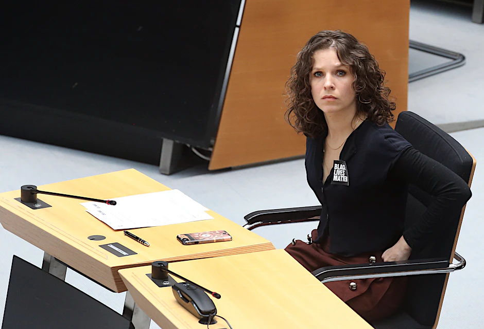 Fraktionsvorsitzende der Linken im Berliner Abgeordnetenhaus, Anne Helm.