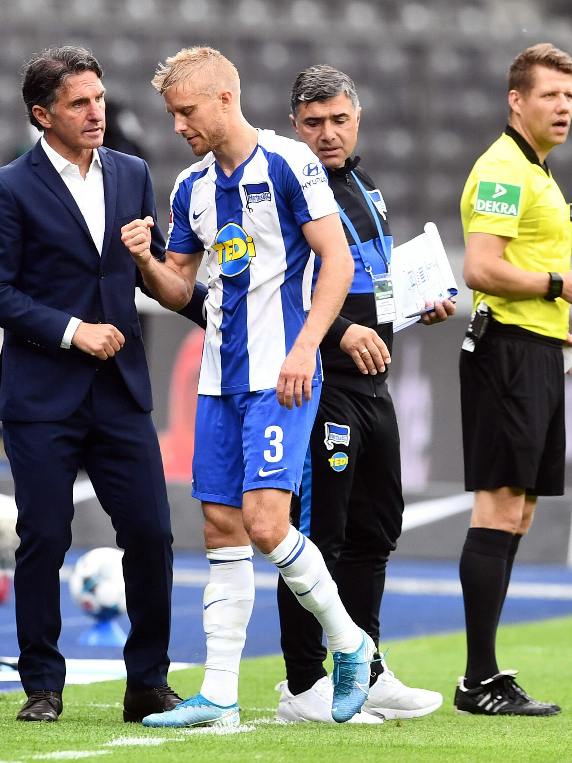 Bruno Labbadia setzte bei Hertha BSC wieder auf Routiniers wie Per Skjelbred.