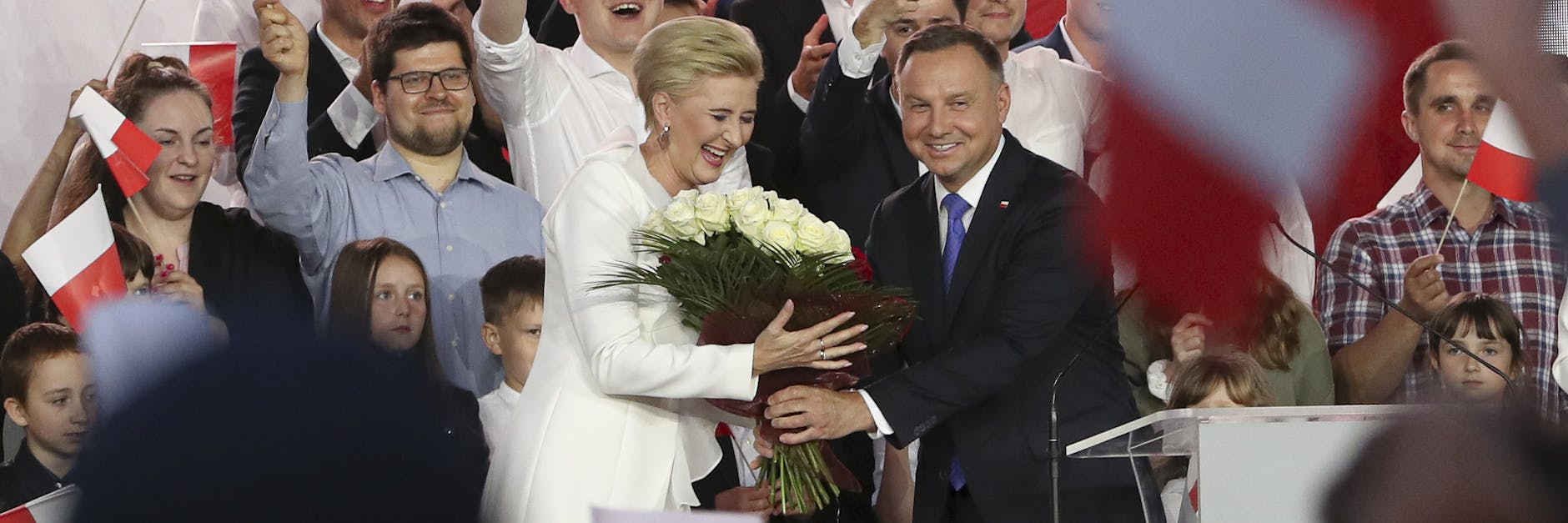 Amtsinhaber Andrzej Duda.