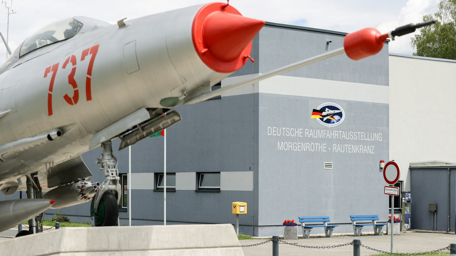 Eine MiG-21, geflogen vom Astronauten Sigmund Jähn