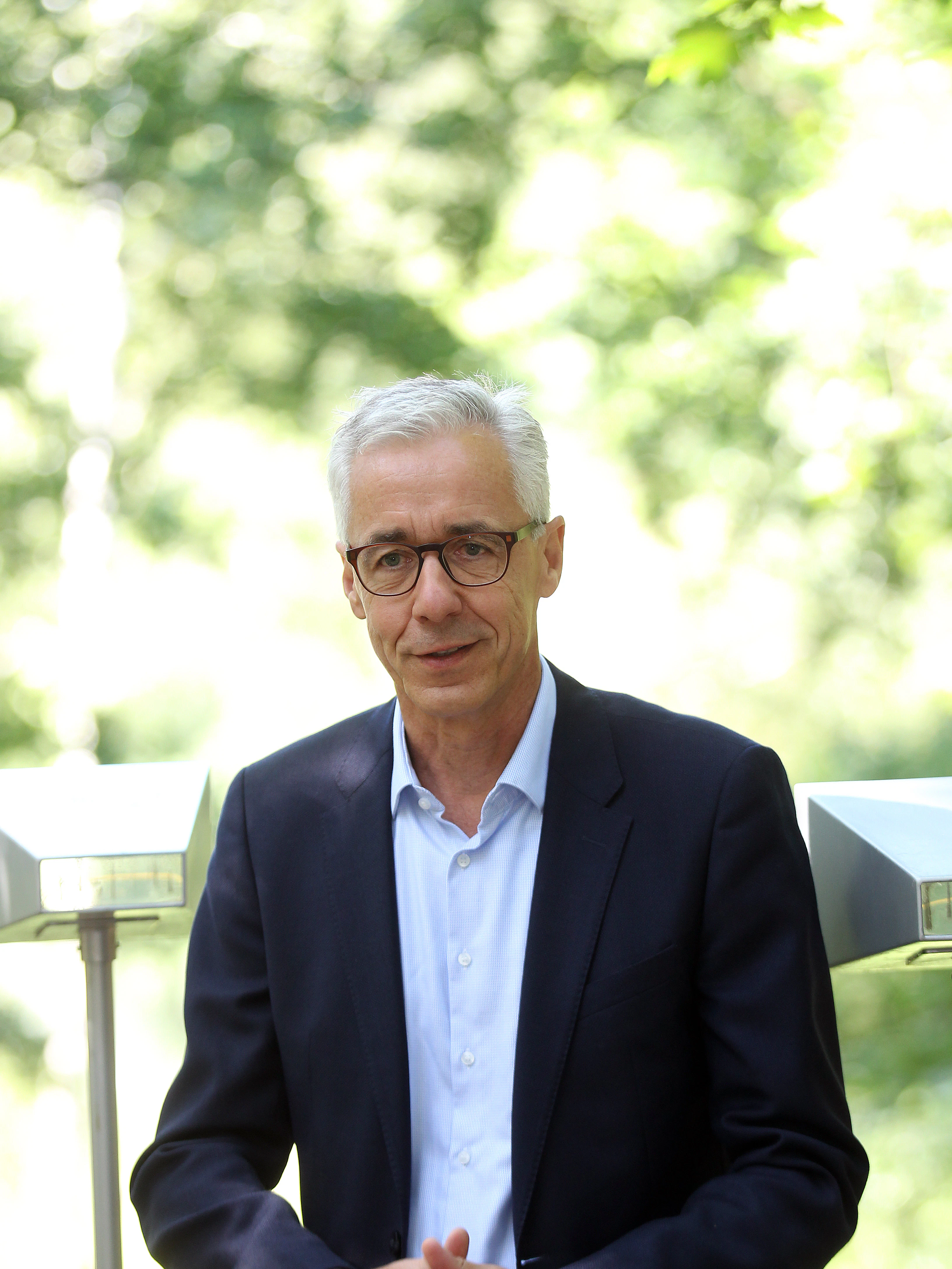 Jörg Simon, Chef der Berliner Wasserbetriebe, sieht Naturschutz und Trinkwasserförderung als zwei Seiten einer Medaille.