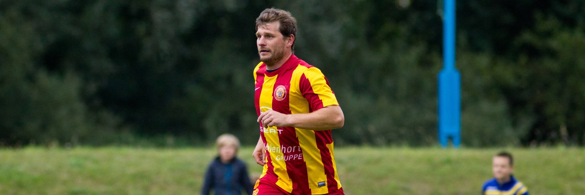 Bei einem Freundschaftskick vor acht Jahren streifte sich Steffen Baumgart das Trikot des FC Mecklenburg Schwerin über.