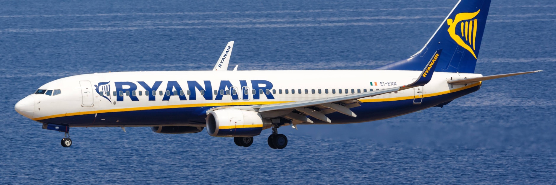 Eine Boeing 737 der Airline Ryanair