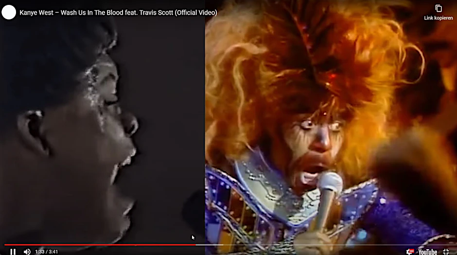 Eklektisches Durcheinander: das Video „Wash Us In The Blood“.