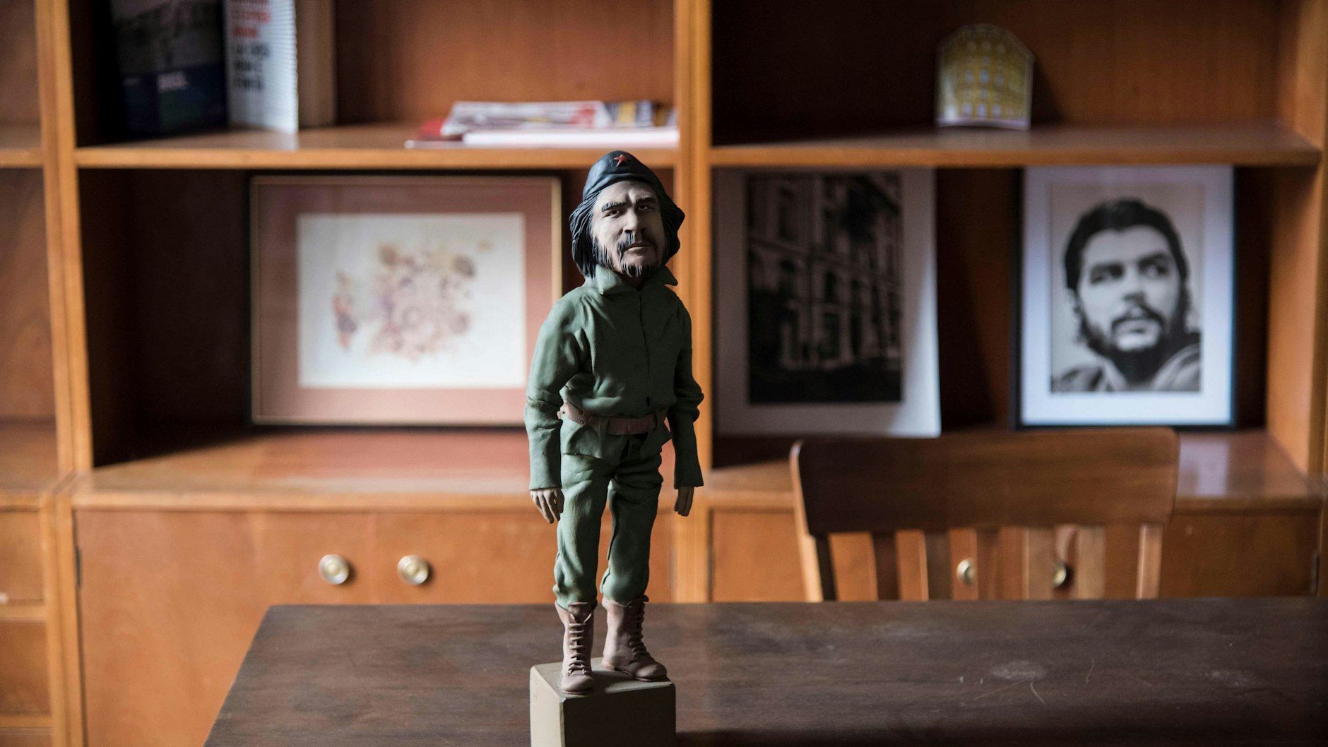 Auch eine kleine Figur des Revolutionärs steht in der Geburtswohnung von&nbsp;„Che“  Guevara in Rosario.