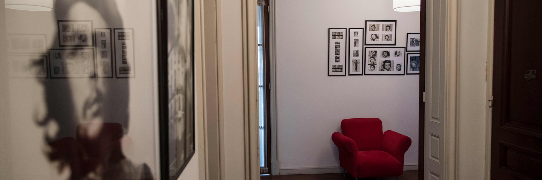 In der gesamten Wohnung in Rosario hängen Bilder von „Che“ Guevara.