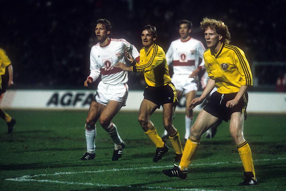 Urste Mecke: Matthias Sammer im Halbfinale des Uefa-Cup gegen den VfB Stuttgart.