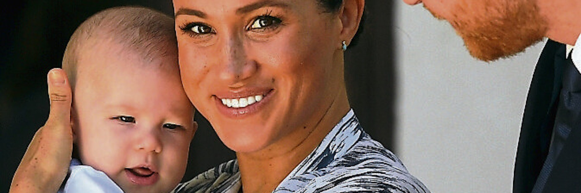 Der britische Prinz Harry, seine Frau Meghan und ihr 14 Monate alter Sohn Archie