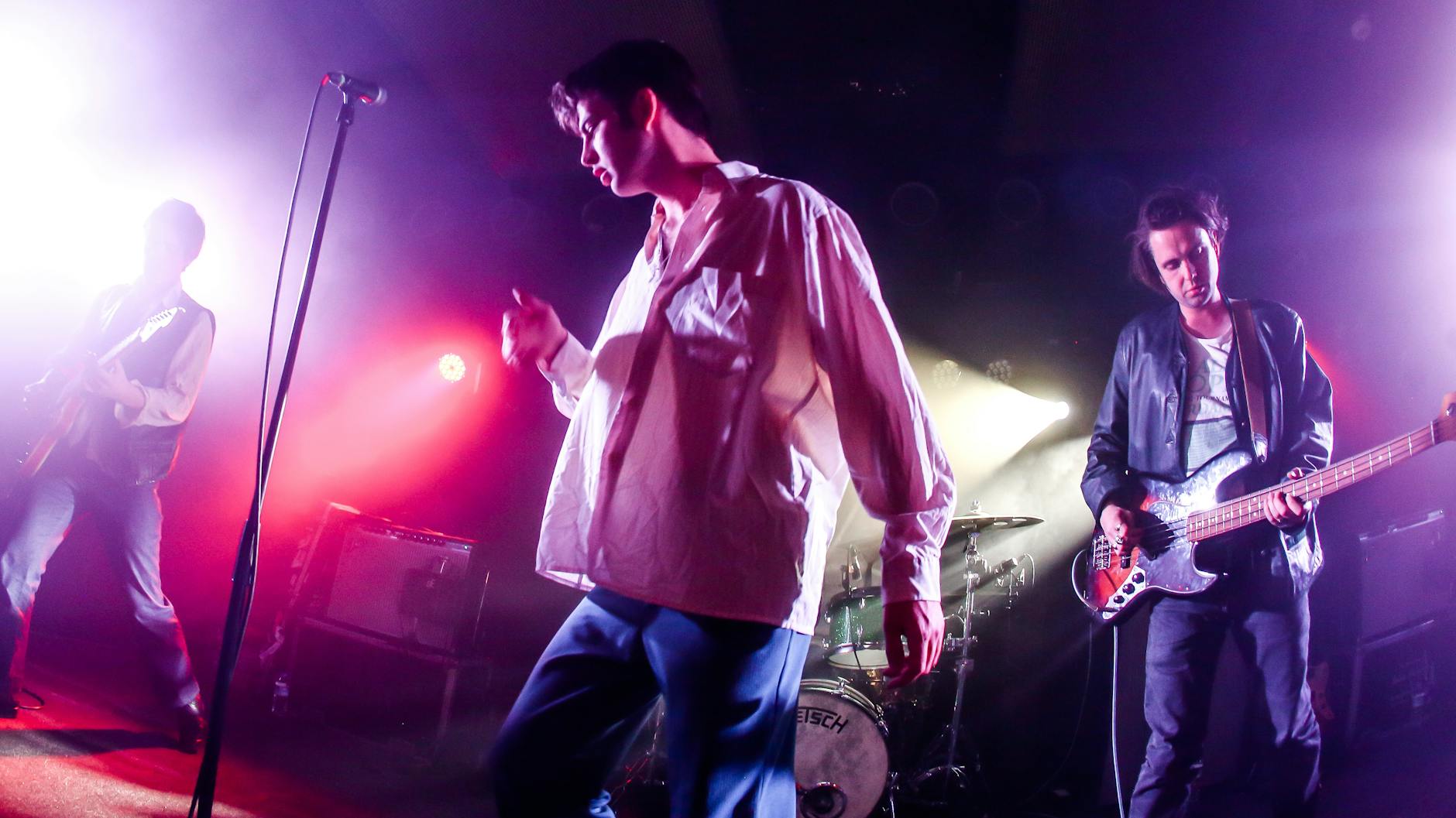 Fontaines D.C. während ihres Konzerts im BiNuu, Berlin.