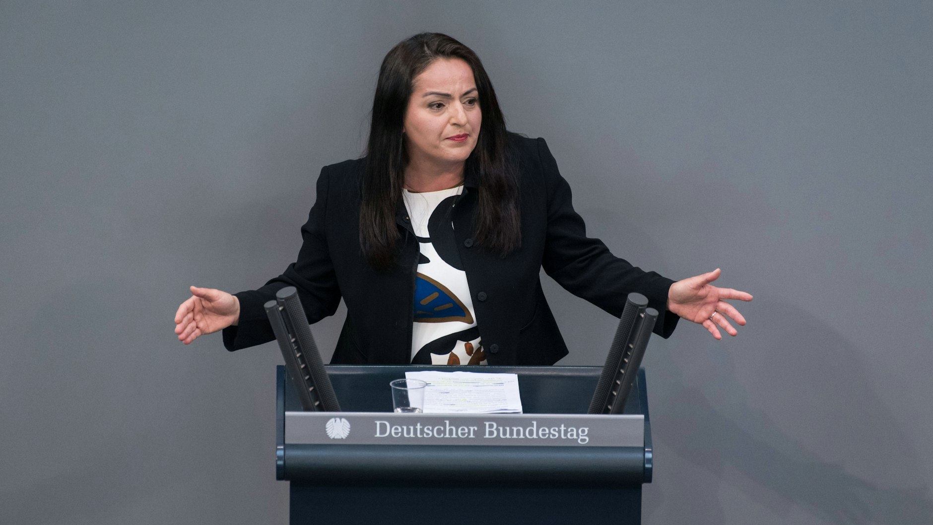 Sevim Dagdelen (Linke) fordert, Waffenlieferungen an Washington auszusetzen.&nbsp;