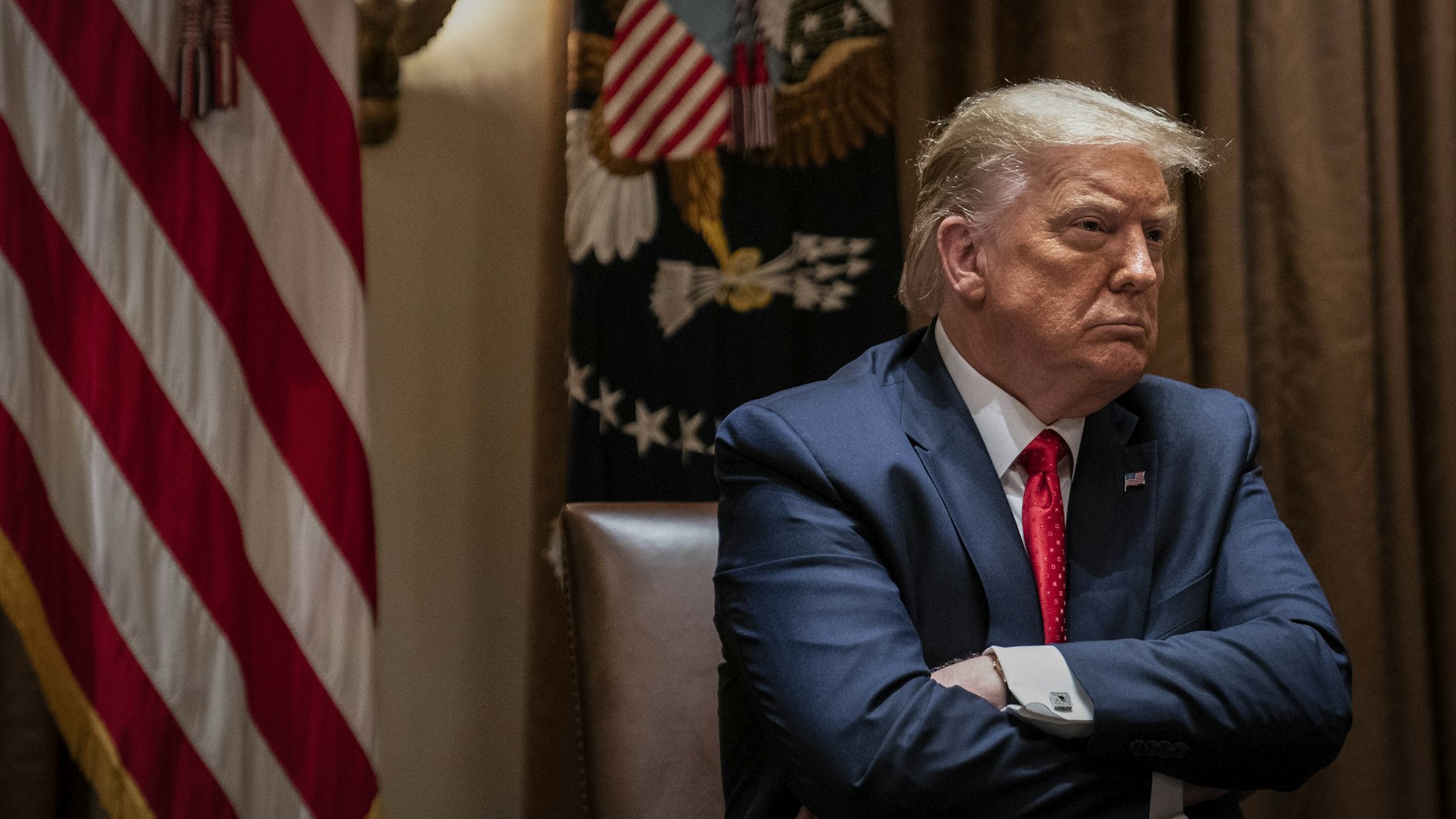 Der Präsident der schlechten Laune.