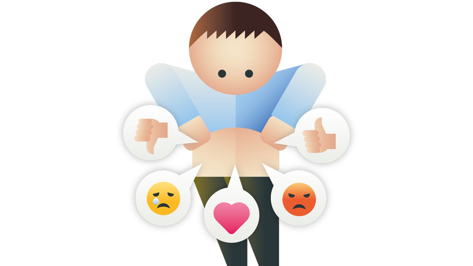 Was sagst du dazu? Experten raten, häufiger auf den Bauch zu hören.