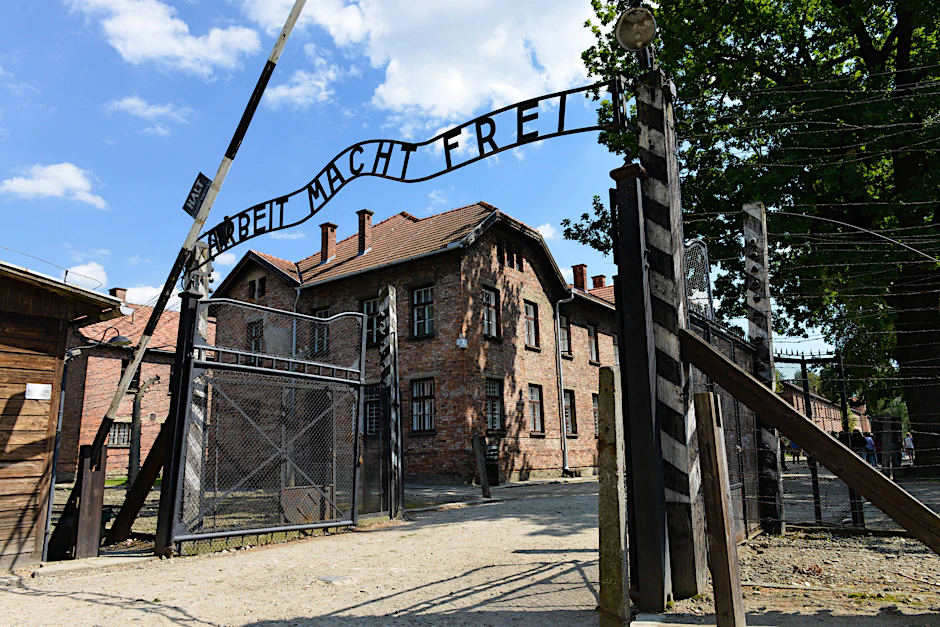 Mehr als eine Million Juden wurden systematisch im KZ Auschwitz-Birkenau getötet.