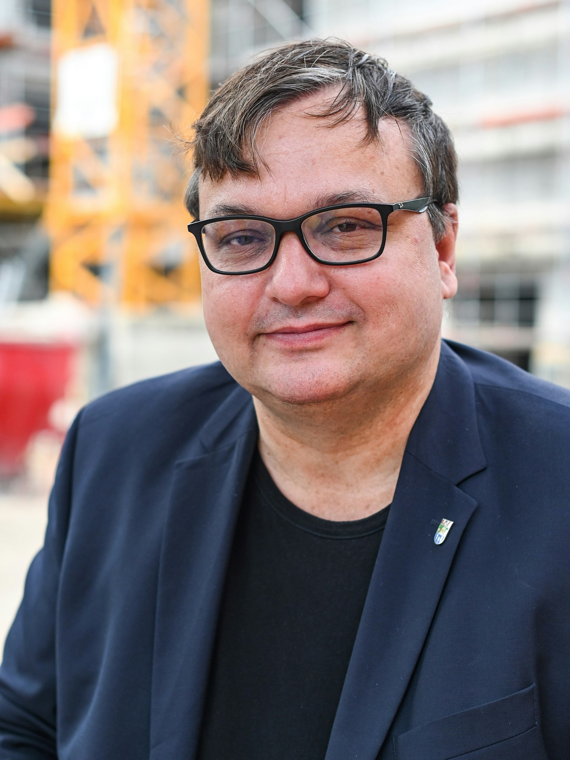 Bezirksbürgermeister Michael Grunst (50, Linke).