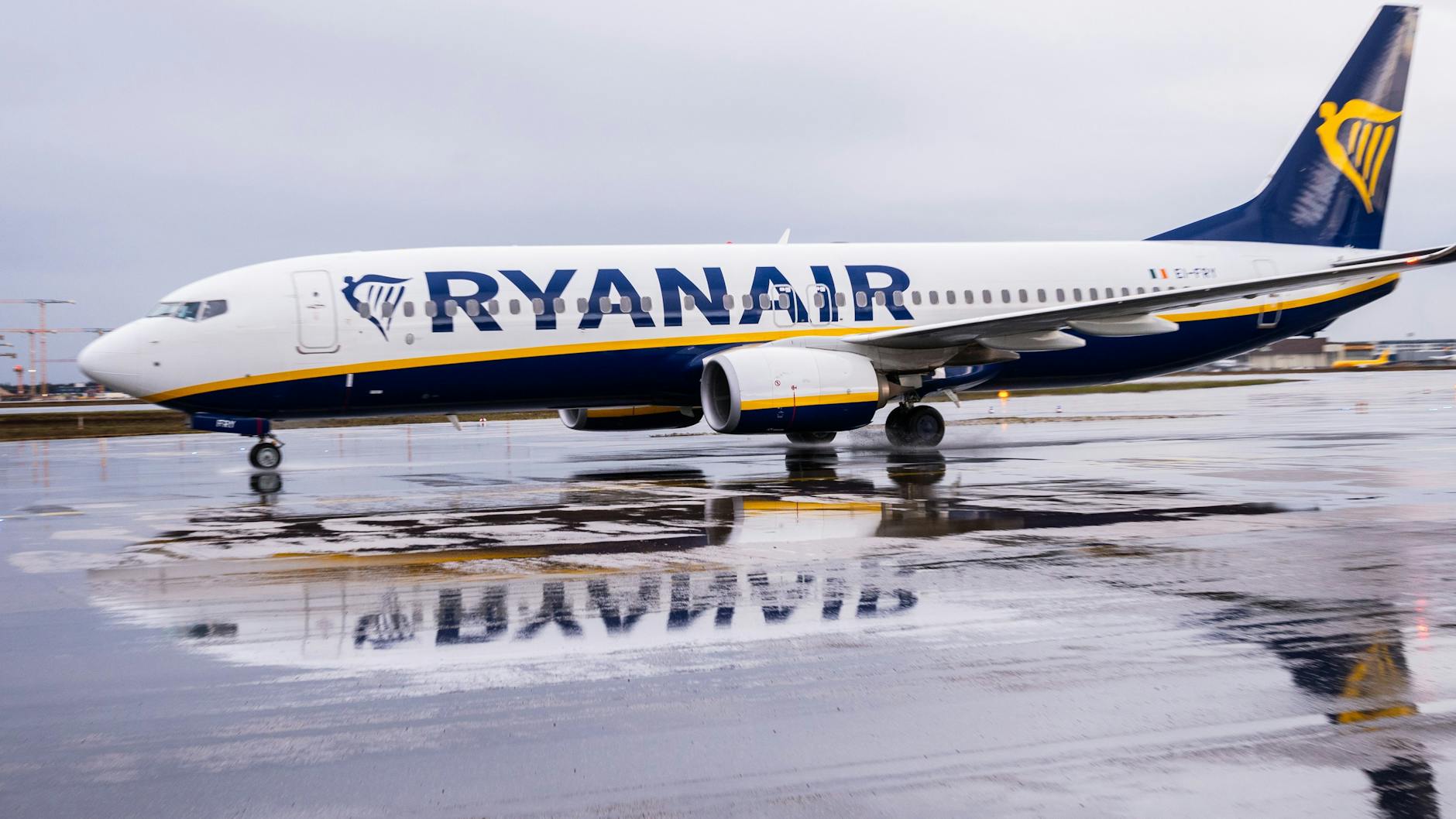 Eine Maschine der irischen Airline Ryanair