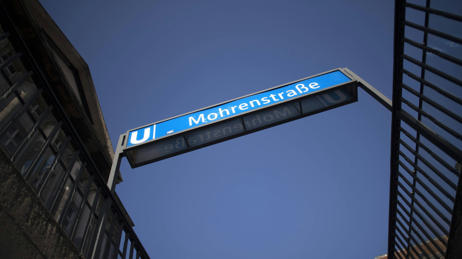 Der U-Bahnhof Mohrenstraße in Mitte.