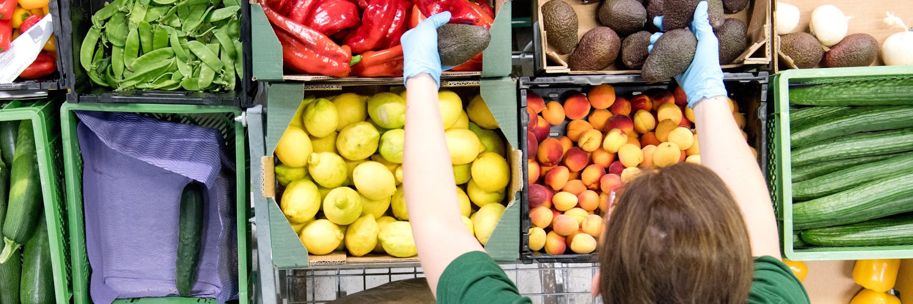 Obst und Gemüse in Bio-Qualität. Gerade in der Corona-Krise steigt die Lust auf gesunde Lebensmittel.