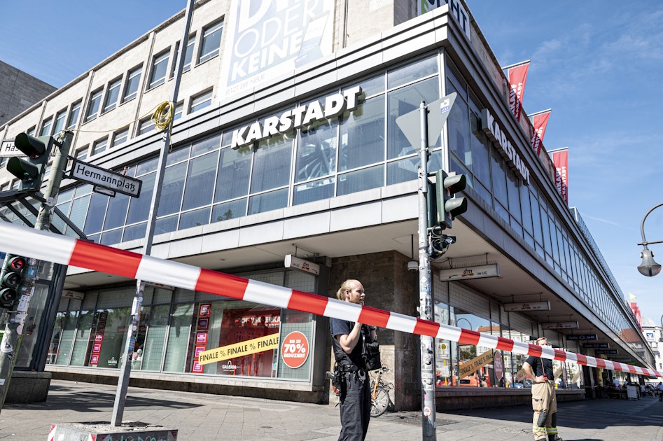 Hermannplatz: Geldbote schlägt Räuber in die Flucht